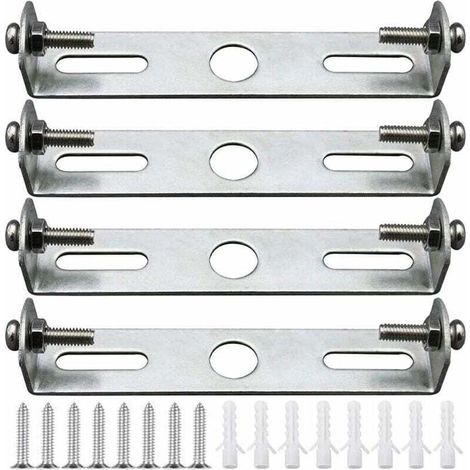 4 Pièces Support de Fixation pour Plafonnier 105 mm Luminaire Suspendu Accessoires Lustre de Plafond Plafonnier Plaque de Base Plaques de Lampe de Plafond Supports de Plaque et Accessoires-Fei Yu