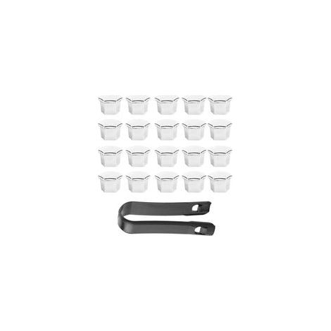 Juego de 20 tapas para tuercas de rueda para Peugeot 307 308 408 206 207 (1/4)