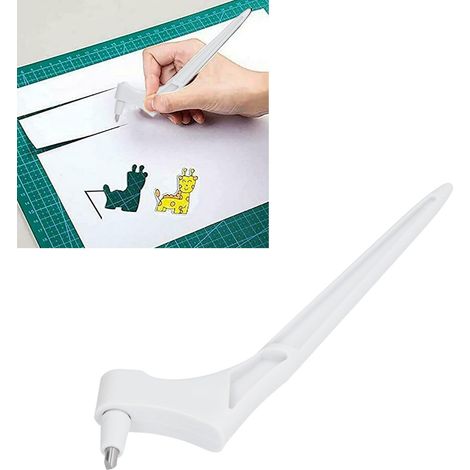 Tragbares Tranchiermesser, Präzisionsmesser, weiß (1/5)