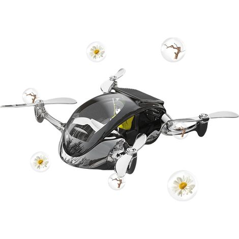Désodorisant pour voiture en avion Parfum solaire rotatif hélicoptère de 16 cm Désodorisant rétro pilote pour voitures d'avion Parfum d'aromathérapie haut de gamme pour et (1/5)