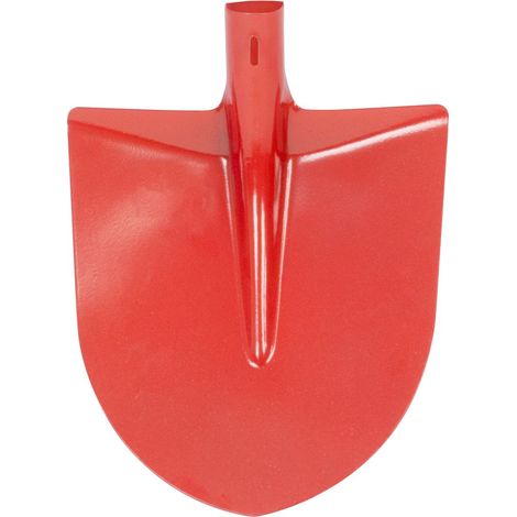 Schaufel S510B Frankfurt, rot, ohne Stiel, 275x240 mm