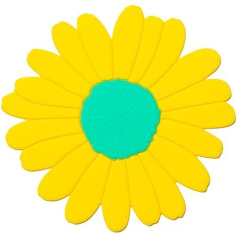 Sous-plat En Silicone - 19 cm Forme Fleur - Résistant À La Chaleur Jusqu'à 200 °C - Antidérapant - Pour Casseroles Et Plats Chauds - Lot De 2 (1/5)