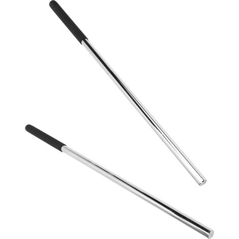 Lot de 2 barres de tension pour ressort de torsion de porte de garage, en acier allié, avec poignée antidérapante, diamètre 1/2 po, longueur 17,2 po (1/5)