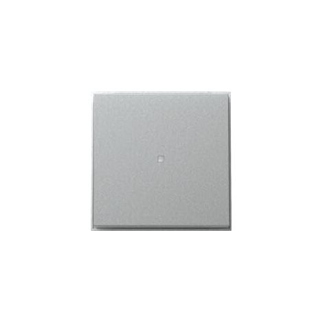 Interruttore Gira 329065 alluminio con finestra di controllo