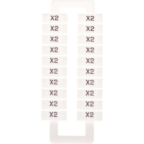 Rotulador blanco (bl铆ster de 20 unidades) 43192 (impresi贸n X2)