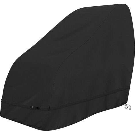 Housse de chaise de massage imperméable 420D très résistante pour extérieur, anti-UV, anti-poussière pour jardin, terrasse, fauteuil inclinable, 150 x 91 x 121 cm (160 x 100 x 141 cm) (1/5)