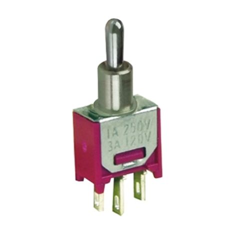 Interrupteur à levier RS PRO, On-On, 1RT, 3 A @ 120 V c.a. ( Prix pour 1 )