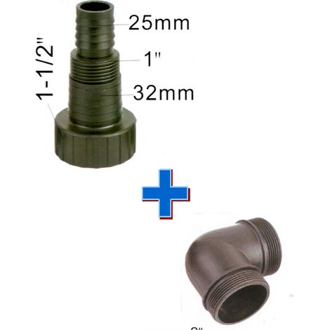 Raccord coude 1'' 1/2 - Master Pumps