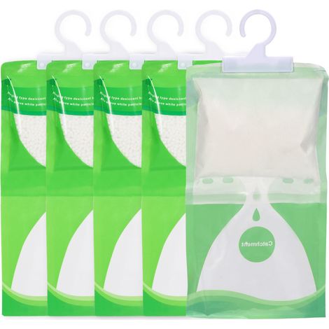 SWANEW 5X Assorbitore di umidità Sacchetti deumidificatori con effetto deumidificante Sacchetti di rimozione dell'umidità appesi (1/5)