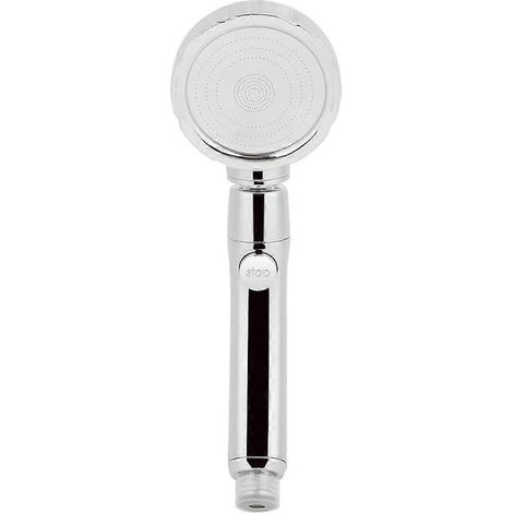 Pommeau de douche à main pressurisé G1/2 po, pulvérisateur de douche, accessoires de salle de bain économes en eau (1/5)