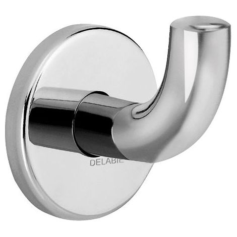 Percha en forma de coma Ø62 x 65 DELABIE Acero inoxidable pulido - 4043P