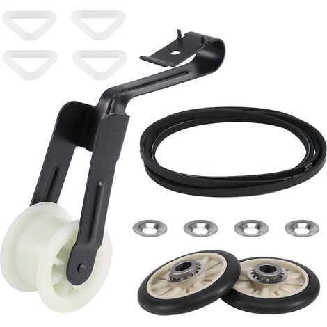 Courroie de sèche-linge kit de rouleaux pour Whirlpool Kenmore WPW10314173 W10314171 4392065 WP4392065 691366 341241 349241T (1/5)