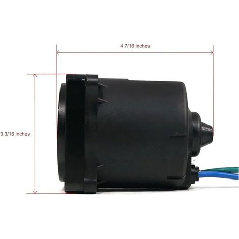 5005374, 5005376, 0438529 Anlasser/Drehmomentmotor für Außenbordmotor, kompatibel mit BE50DTL (1/3)