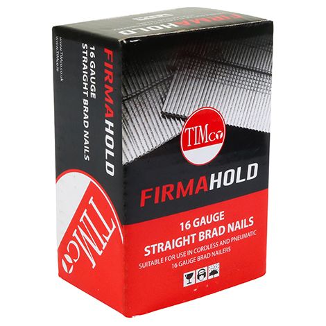 TIMco FirmaHold Straight Stainless Steel Brads Nail 16g x 25mm (2000)
