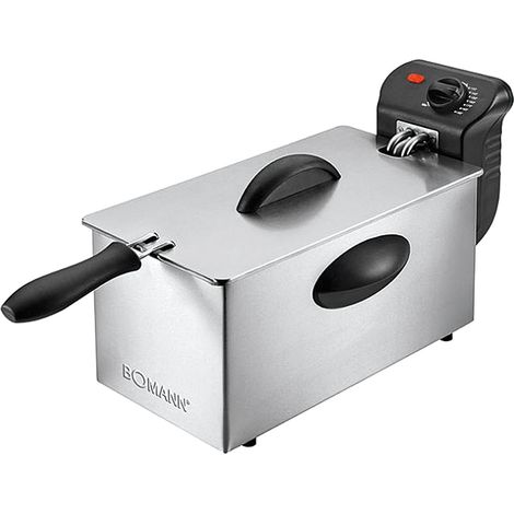 Bomann FR 2264 CB friteuse acier inoxydable 3 litres (1/5)