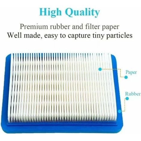 Filtre à air + bougie - - GC160 - 130×112×20 - Honda/Briggs & Stratton - 1 filtre+1 bougie (1/5)