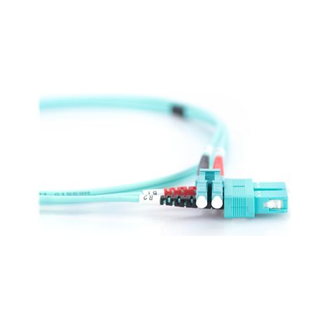 Digitus Câble réseau Fibre optique Mâle SC multimode Mâle LC multimode Bleu (1/4)