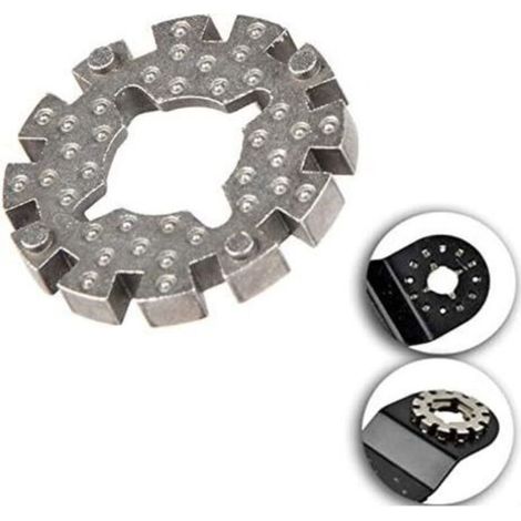 Silverline 646651 Adaptateur pour outil multifonction 10,8 V 28 x 3 mm (1/4)