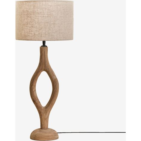 SKLUM Mangoholz-Tischlampe Gracia Mango-Holz (1/5)