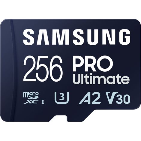 SAMSUNG MicroSDXC-Speicherkarte PRO Ultimate (2023) 256GB inkl. Adapter