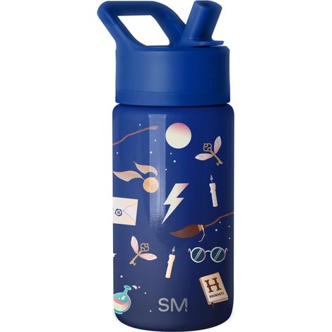 Gourde pour Enfants avec Couvercle à Paille Tasse Isotherme en Acier Inoxydable pour Filles, Garçons, École 415 ml (1/5)