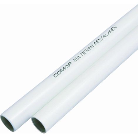 Tube blanc - MultiSKIN4 - Comap - diamètre 26 - L.3 m - vendu par 10