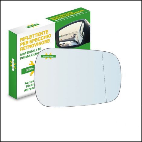 Specchio adesivo asferico lato passeggero per ford fusion (ju) solo dal 02-05 (1/4)