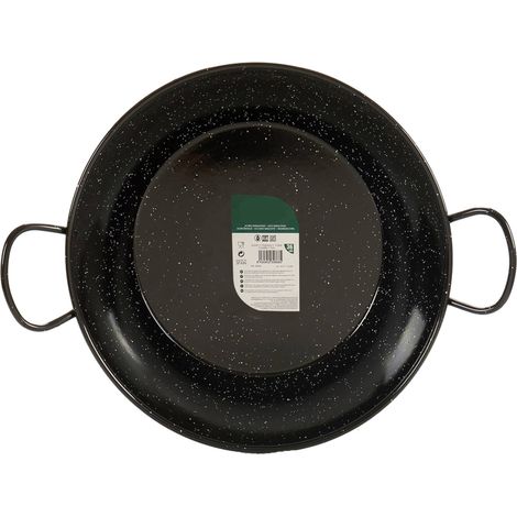 San Ignacio Sarten honda esmaltada con asas 45 cm colección LA DEHESA