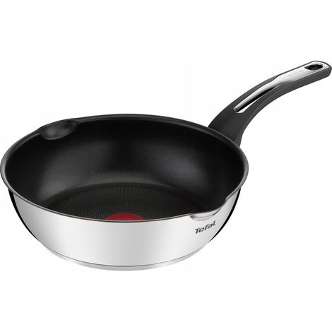 Padella per friggere TEFAL Emotion da 26 cm, adatta all'induzione.