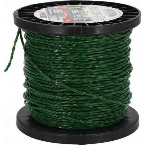 Hilo de corte Dedra 80Z24902S cuadrado retorcido 2,4 mm 90 m (1/3)