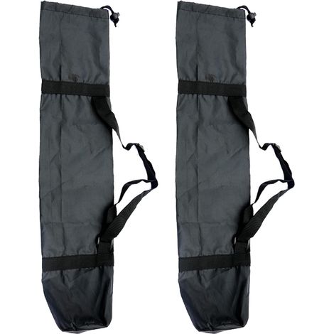 2 Pièces Sac pour Tapis de Yoga et Sport, avec Bandoulière Réglable et Cordon, pour Accessoires Fitness, 23x130cm (1/5)