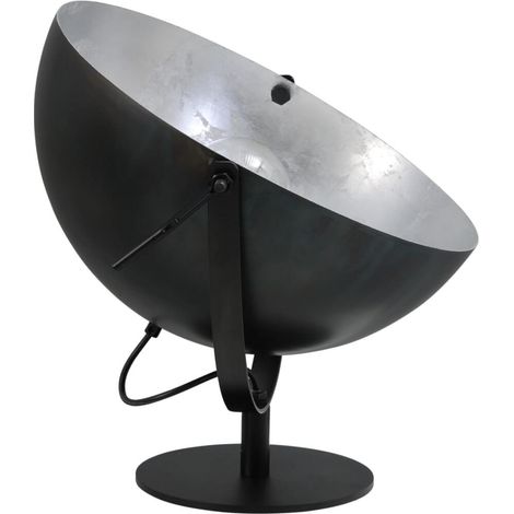 Lampadaire Larino 40 noir avec du vieil argent - 4198-30-37-B