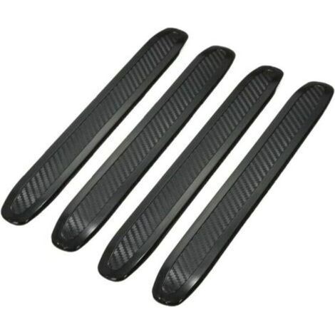 Ecleanfy - 4pcs Universelle Bande de Caoutchouc de Pare-Chocs de Voiture Bande de Protection Anti-frottement Garde pièces1 (1/4)