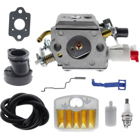 El carburador 503283208 es adecuado para motosierras de los modelos 340, 345, 346, XP, 350, 351 y 353, y puede reemplazar al carburador monotubo Jonsered C3-EL18B. (1/3)