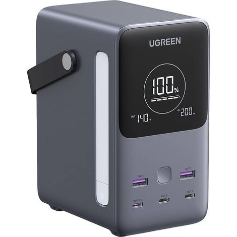 48000mAh 300W Fast Charging Power Bank gray (1/2)