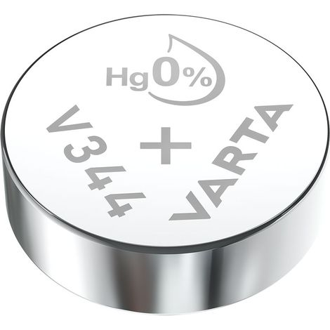 Pila de boton sr42 - v344 varta 105 mah (blister 1 unid.) ø11,6x3,6mm