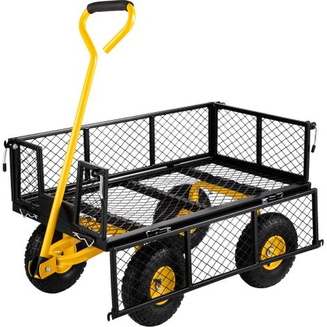 Heavy Duty Garden Cart, 1100 lbs Large Capacity Steel Garden Cart, Utility Wagon Cart with Removable Sides and Rotating Handle, Outdoor Utility Wagon Suitable for Garden, Farm, Yard
On-Site
WL