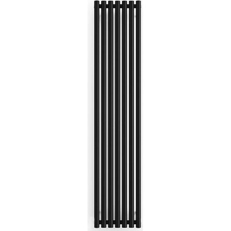 Radiatore elettrico nero alto 1800mm e largo 290mm - 600 Watt - TUN1800/290VWSE8N