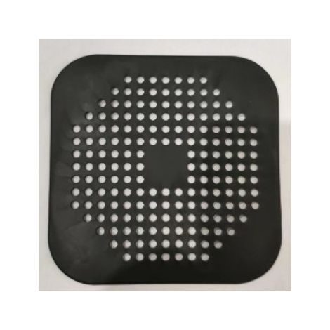 Lot de 2 couvercles de bonde en silicone, crépine d'évier avec ventouse, filtre de bonde de baignoire, crépine d'évier de cuisine