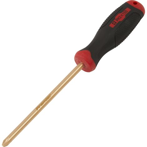 Sealey NS098 Screwdriver Phillips 3 x 150mm - Non-Sparking