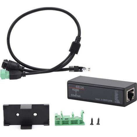 Serveur série HF7121 RS485 vers Ethernet DTU, module de communication par messages courts 5-36VDC (1/4)
