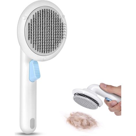 Brush for Dogs and Cats, to Effectively Remove up to 95% of Dead Hair and Tomentose Hair, Suitable for Dogs Cats Short and Long Hair (1/5)