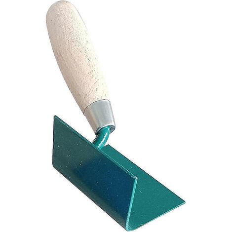 Accessoires pour truelle d'angle : haute performance, facile à utiliser, pratique et robuste, angle droit à 90 degrés pour le ciment-75mm Inside Corner-Green