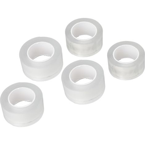 Rollen doppelseitiges Klebeband, transparent, rutschfest, elastisch, 3 cm breit, für Bastelarbeiten (1/5)