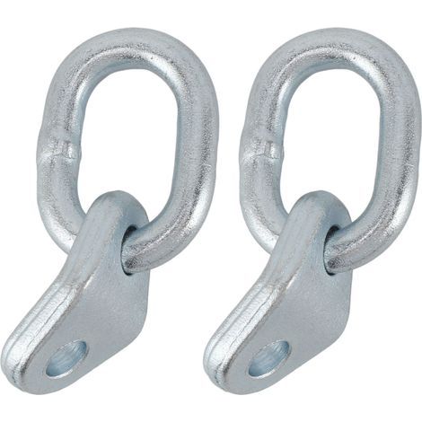 Ensemble de supports de levage de moteur, capacité de 5 500 Lb, boulon de levage en acier inoxydable pour niveleurs de charge et élingues. (1/5)