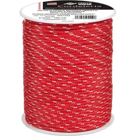 CORDONE FANTASIA PES 3MM ROSSO