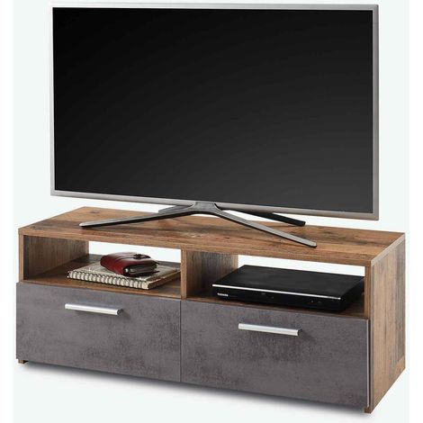 Random  Legno laminato - Old style decoro / calcestruzzo scuro (1/3)