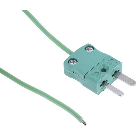 Thermocouple type K, +250°C max à Fiche mâle miniature ( Prix pour 1 ) (1/3)