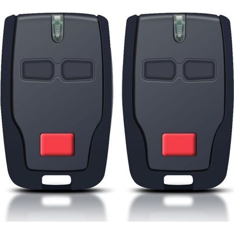 Telecommande porte de garage pour BFT Mitto 2 B RCB,433 MHz télécommande 2 canaux pourRolling BFT Mitto 2, Kleio, Ghibli, TRC 2, Kleio, Ghibli, TR(2PCS) (1/4)