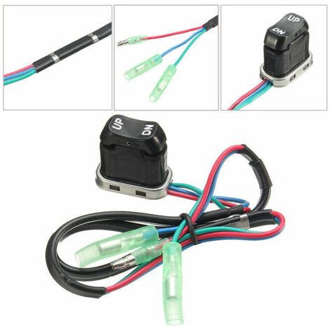 2 tilt/fine adjustment switches for Yamaha outboard motor accessories (1/5)